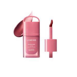 LANEIGE JuicePop Box Lip Tint | Long-Lasting Hydrating Lightweight Tint | Buildable Juicy Color & Nourishing Shine