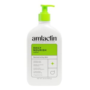 AmLactin Daily Nourish Therapeutic Body Lotion for Dry Skin
