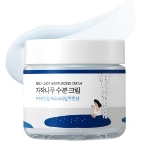ROUND LAB Birch Juice Moisturizing Cream 2.7 Fl Oz, 48-Hour Deep Hydrating Face Moisturizer