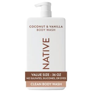 Native Sulfate Free Body Wash Contains Naturally Derived Ingredients