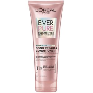 L'Oreal Paris Sulfate Free Bond Repair+ Conditioner, Hair Conditioner with Bond