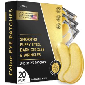 Under Eye Patches (20 Pairs) - Eye Patches For Puffy Eyes And Dark Circles