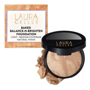 LAURA GELLER NEW YORK Award-Winning Baked Balance-n-Brighten Color Correcting Powder Foundation