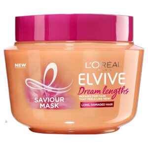 L'Oreal Paris Elvive Dream Lengths Hair Mask, Nourishing & Strengthening Treatment